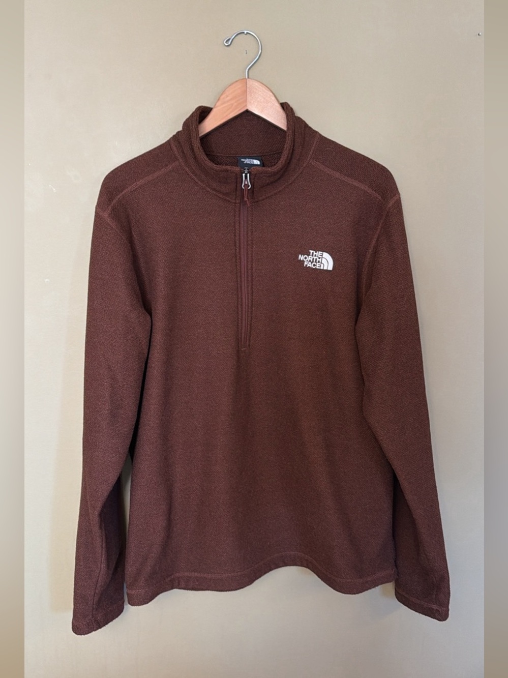 The North Face Textured Cap Rock 1/4-Zip Fleece Jacket